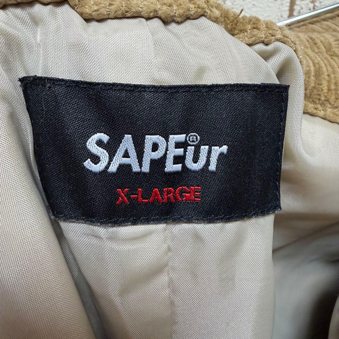 SAPEur CORDUROY PANTS コーデュロイ パンツ ベージュXL