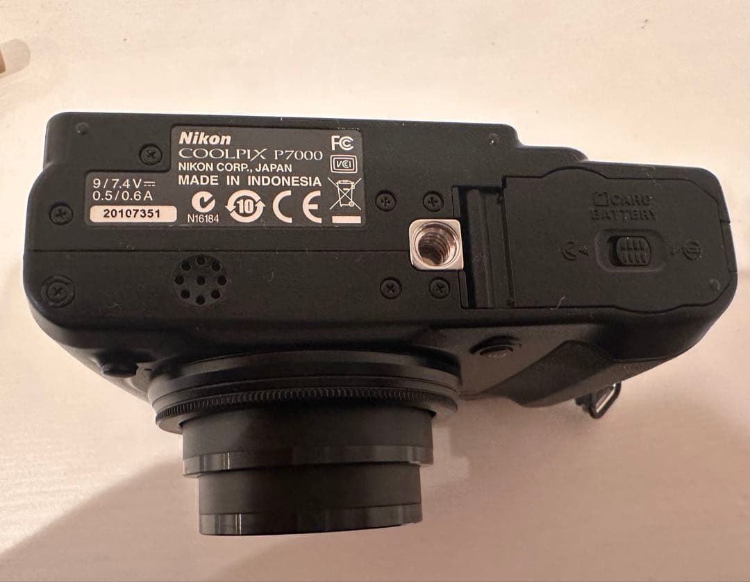 Nikon coolpix p7000 バッテリー、 SDカード、充電器付