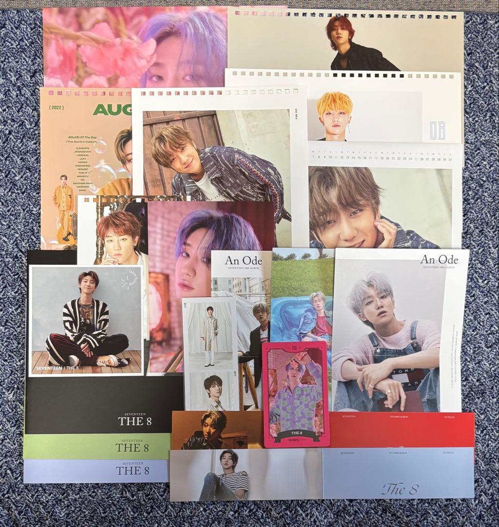 SEVENTEEN ミンハオ　トレカ　ラキドロ　缶バッジ　キャンバス　アクスタ