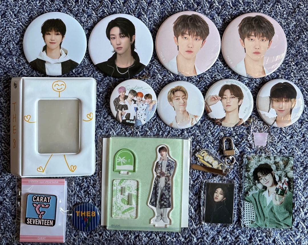 SEVENTEEN ミンハオ　トレカ　ラキドロ　缶バッジ　キャンバス　アクスタ