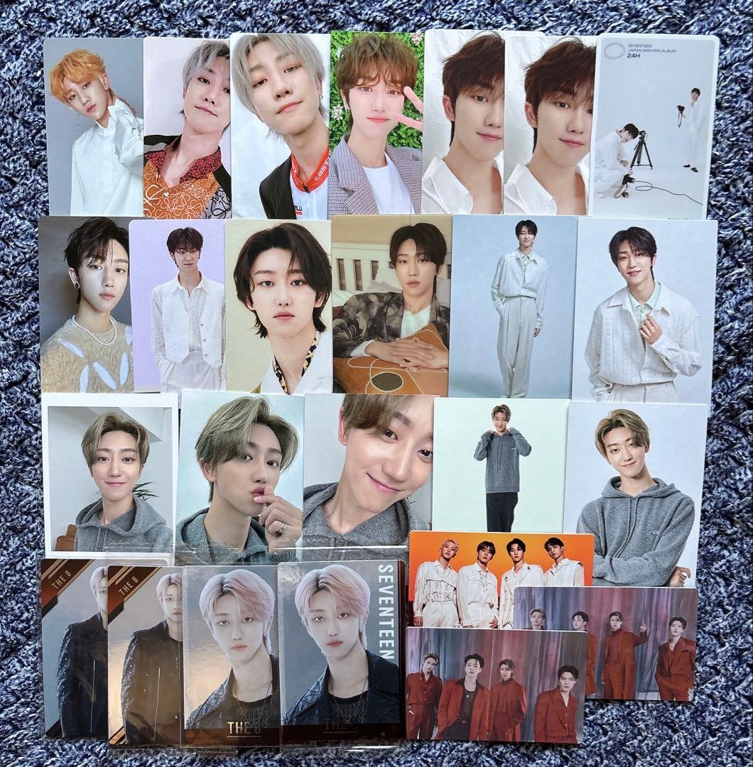 SEVENTEEN ミンハオ　トレカ　ラキドロ　缶バッジ　キャンバス　アクスタ