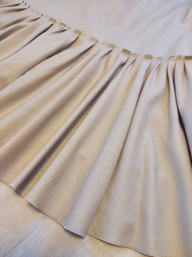 【専用】FOXEY ベージュ ノースリーブ ワンピース