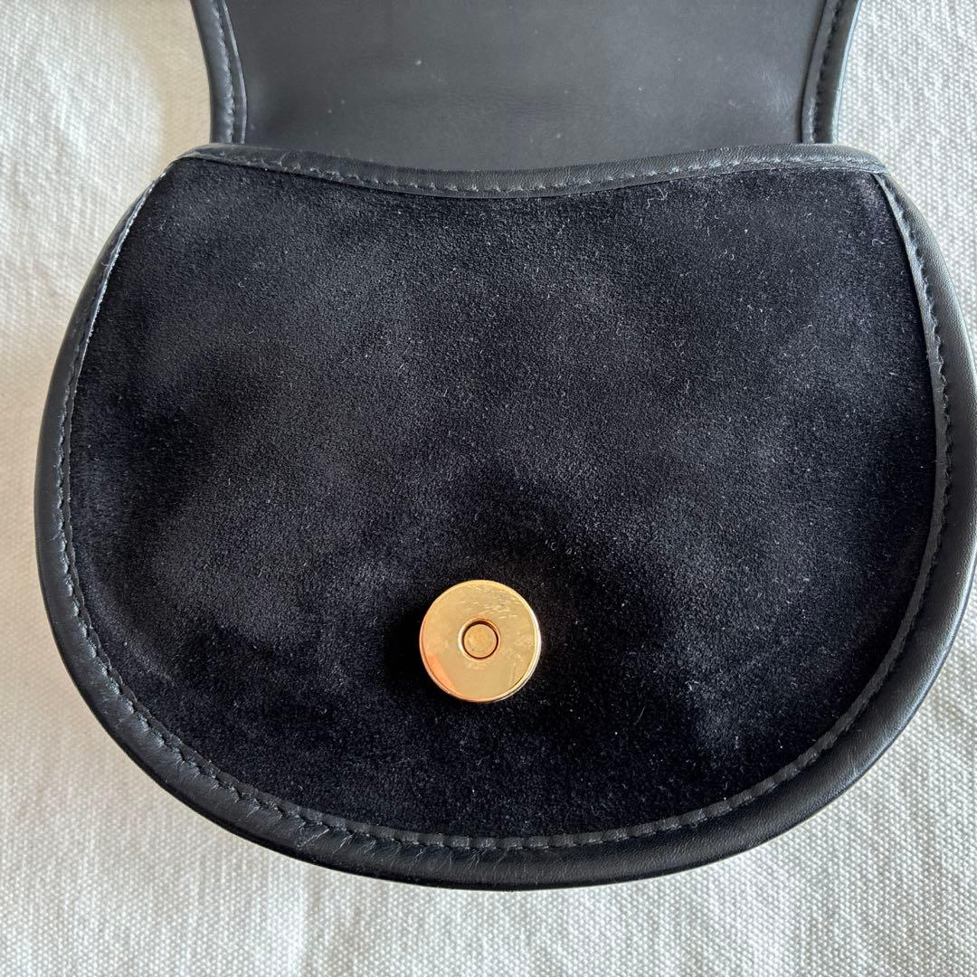 【ベルト無し・バッグのみ】 GUCCI ホースビット・ウエストバッグ　ブラック