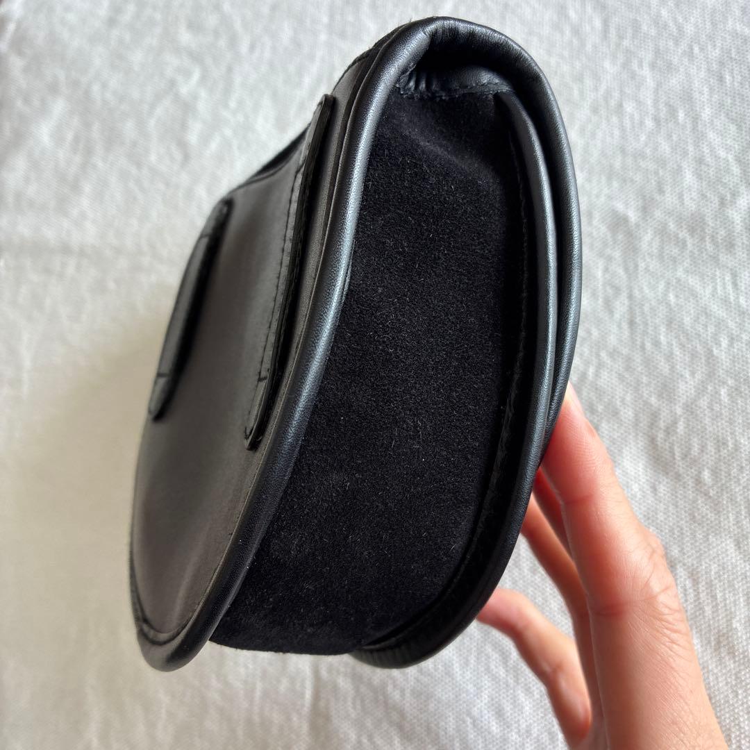 【ベルト無し・バッグのみ】 GUCCI ホースビット・ウエストバッグ　ブラック