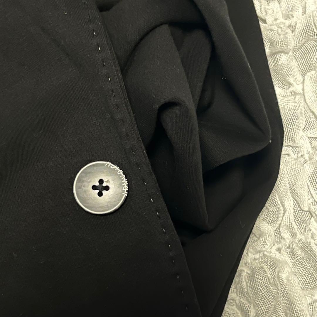 極美品 最大サイズ5L【ARMYRICH】ストレッチ パンツ スーツ セット 黒