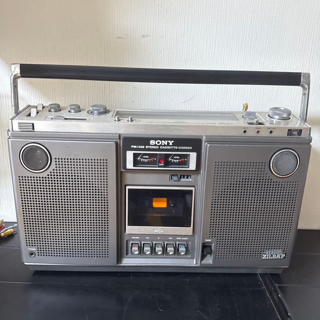 ソニー FM/AMステレオラジカセ CF-6500Ⅱ ZILBA'P