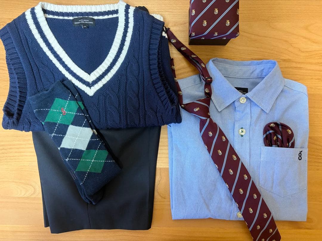 【GREEN LABEL RELAXING】フォーマルスーツセット　男の子120