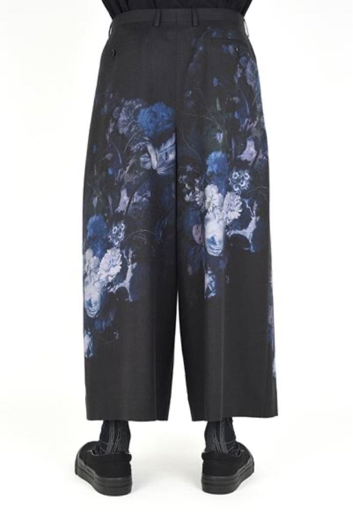 ベ*ト様 限定値下げ LAD MUSICIAN 19SS 花柄 ワイドスラックス