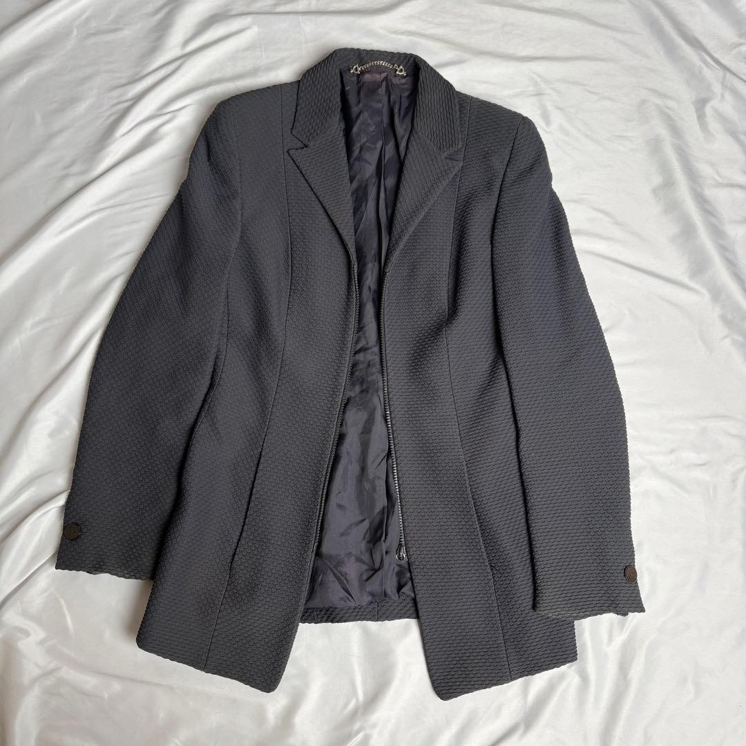 ジャケット・アウター 2005 GUCCI Textured Zip-Front Blazer