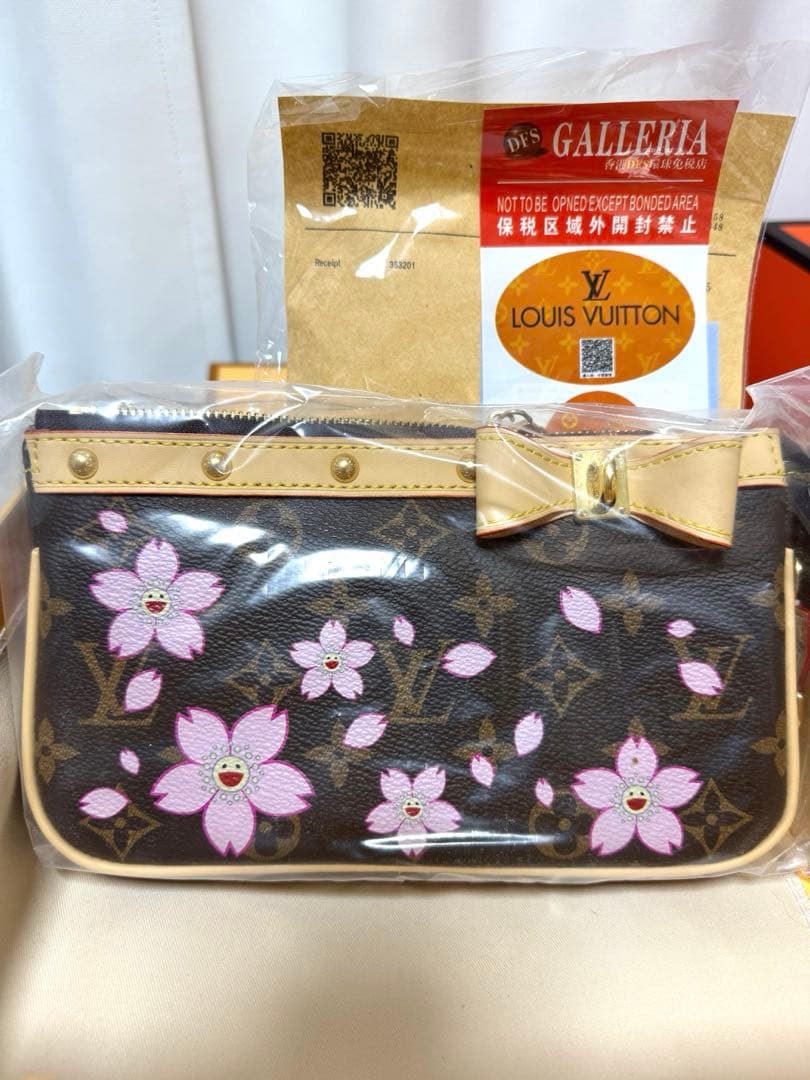 LOUIS VUITTON ルイヴィトン 村上隆 コラボ 桜 ノベルティ
