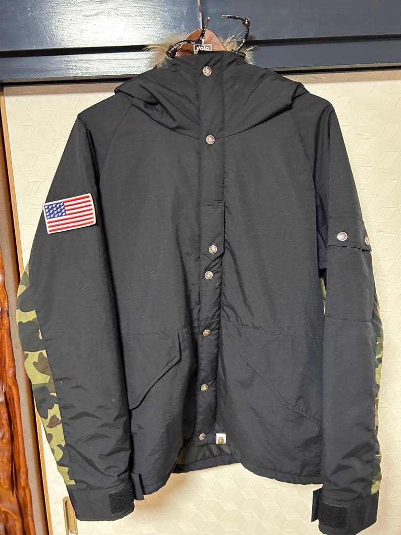 アベイシングエイプ ミリタリージャケット XL 迷彩 A BATHING APE