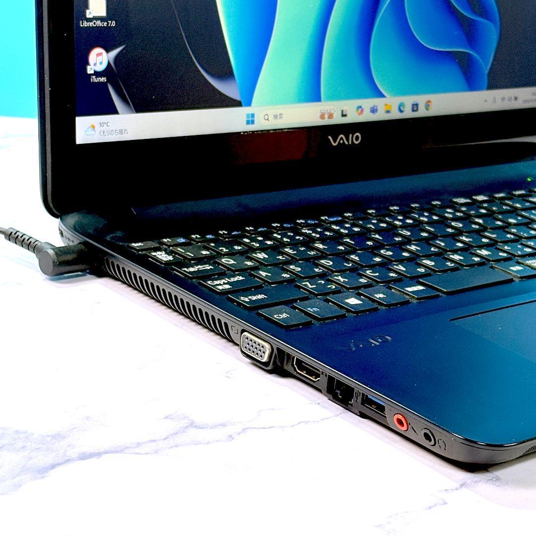 バイオ☆Corei5・8GB・SSD・カメラ・DVDマルチ・ノートパソコン