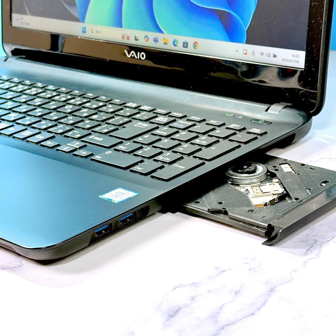 バイオ☆Corei5・8GB・SSD・カメラ・DVDマルチ・ノートパソコン