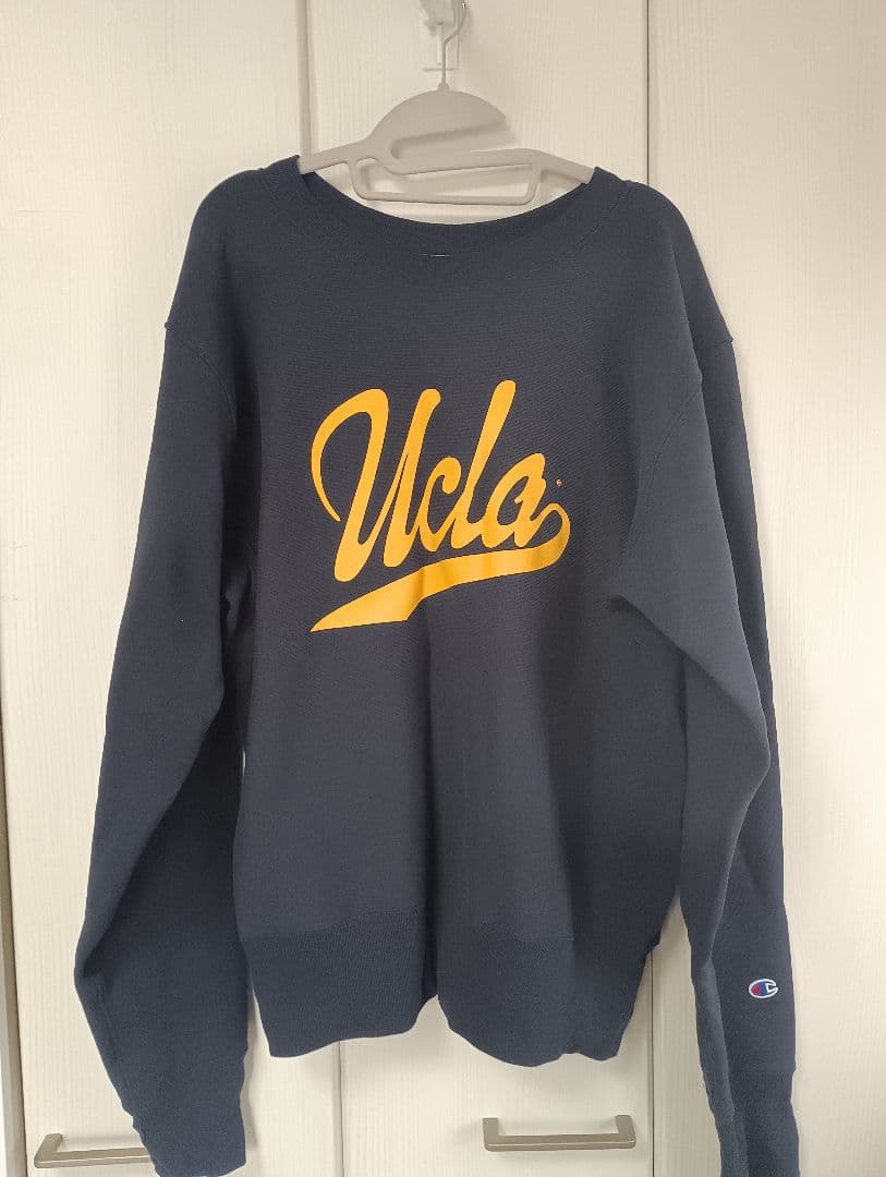 UCLA Champion 復刻　リバースウィーブ ネイビー　サイズＬ