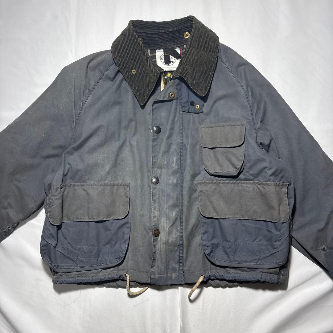 barbour SPEY型　リメイク　ネイビー　スペイ型　brut
