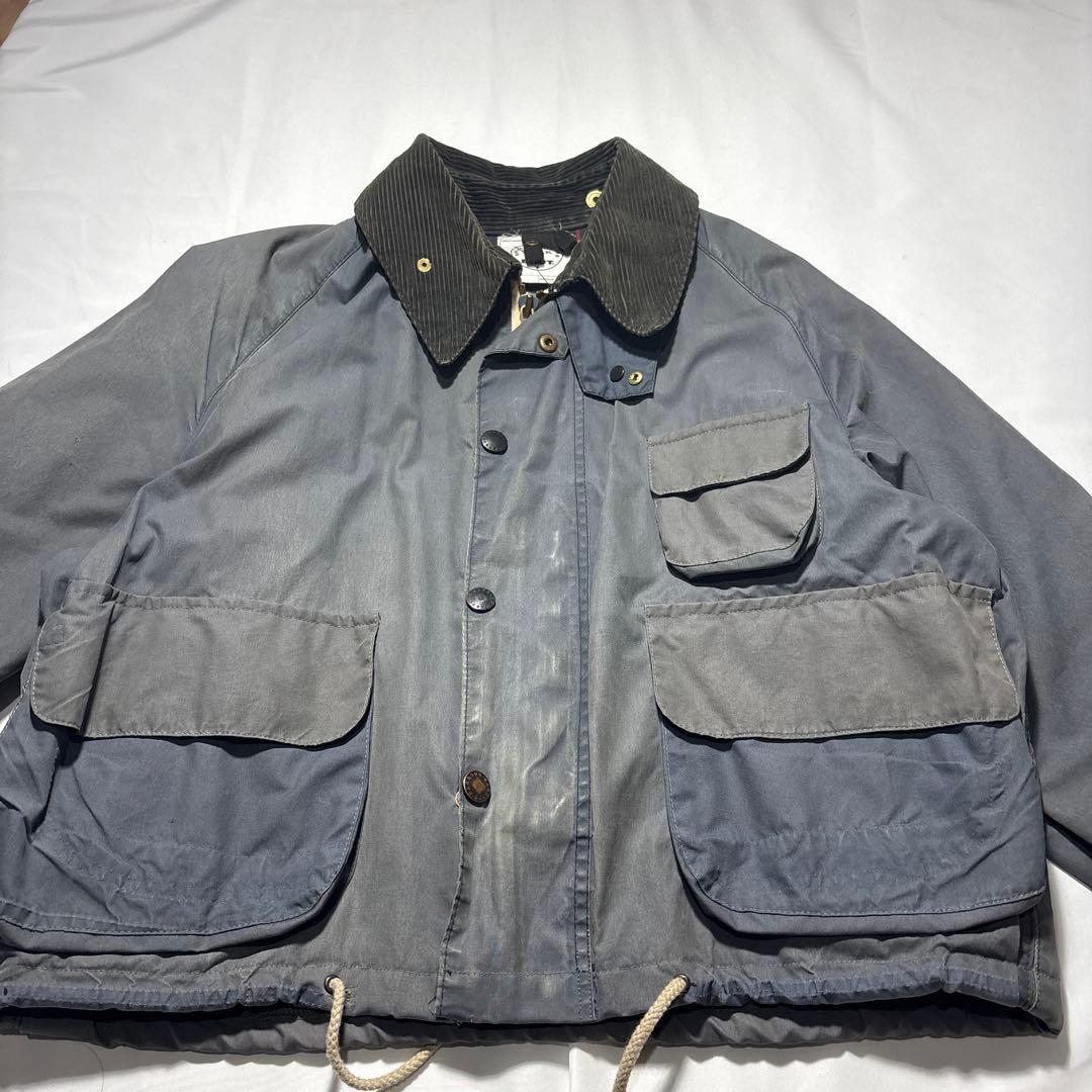 barbour SPEY型　リメイク　ネイビー　スペイ型　brut