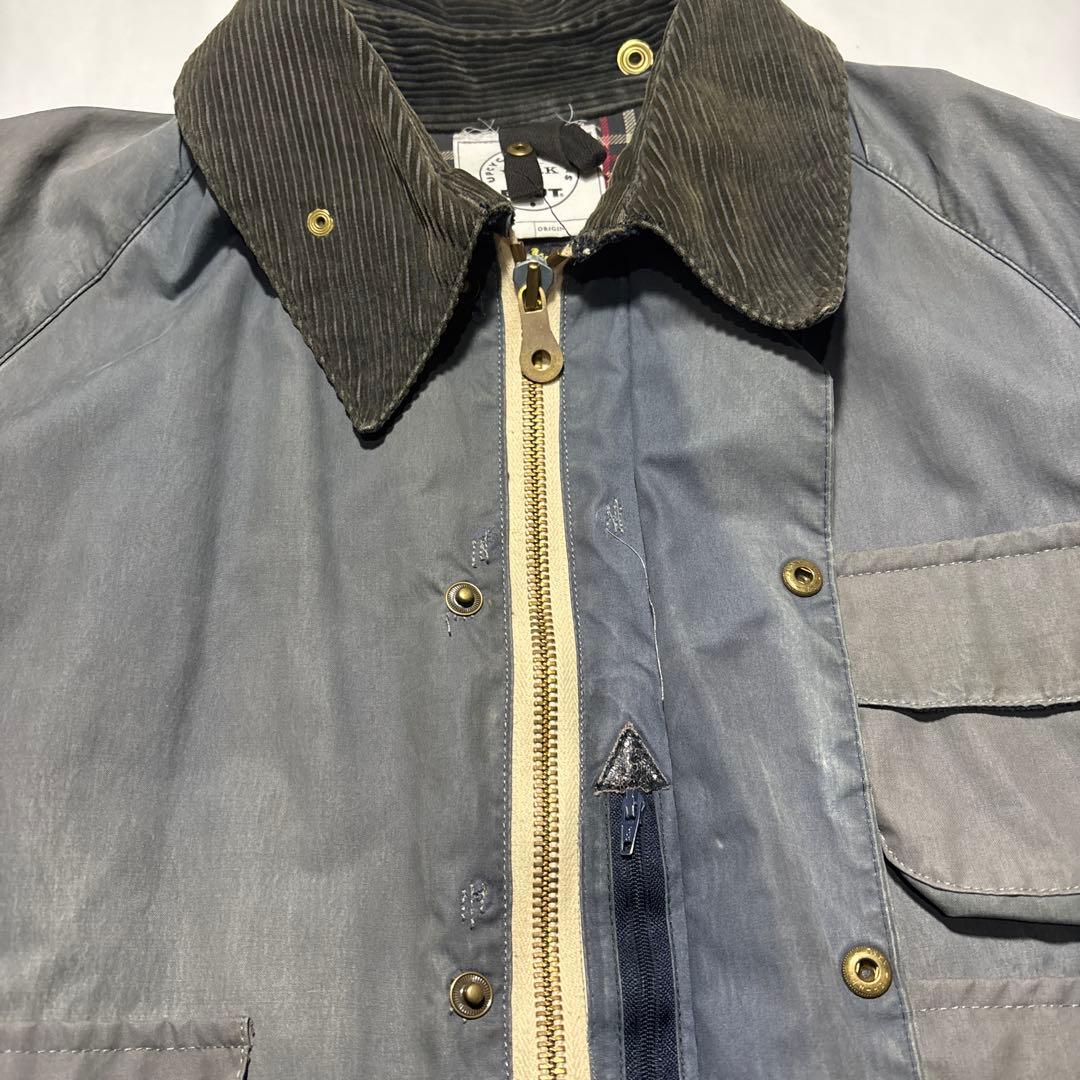 barbour SPEY型　リメイク　ネイビー　スペイ型　brut