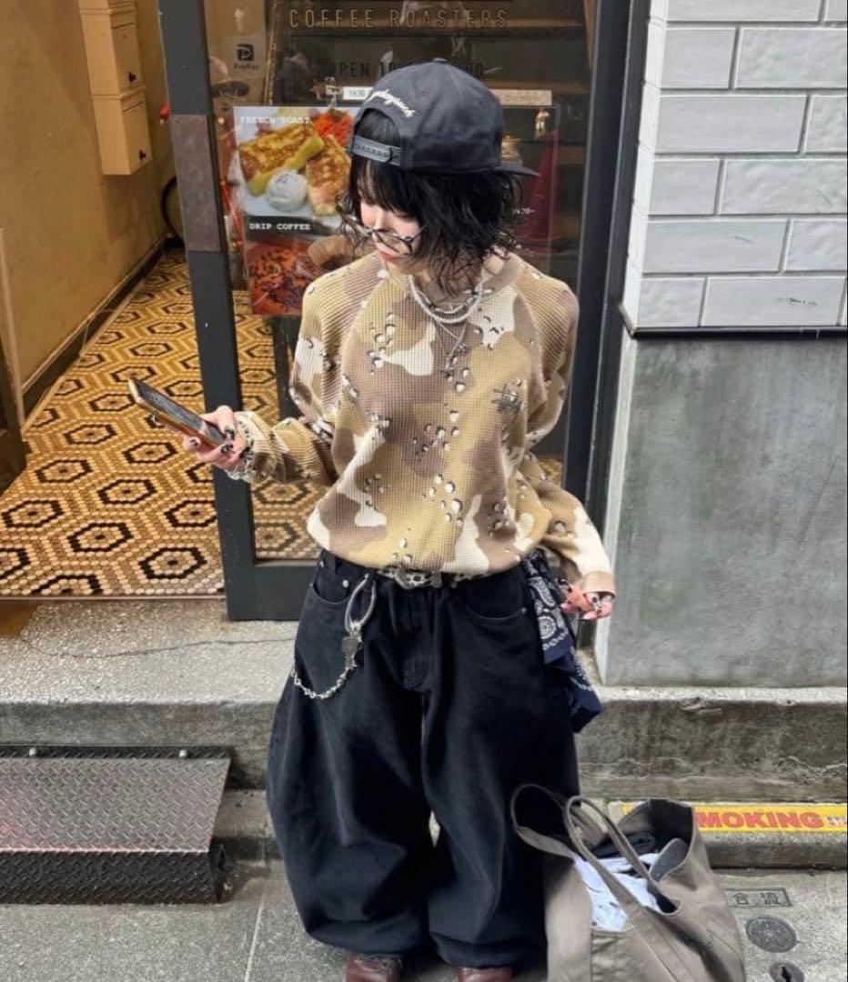 STUSSY迷彩サーマル