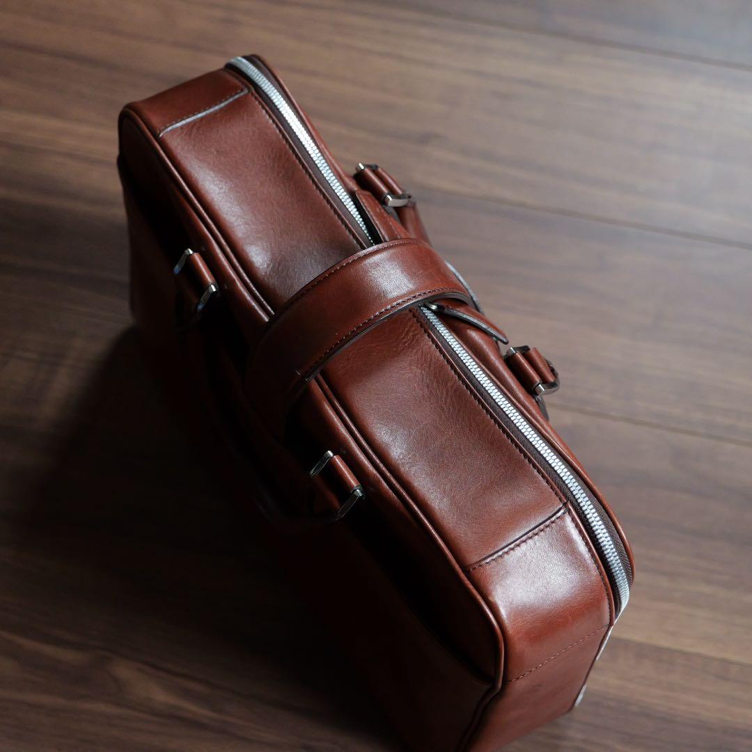 銀座タニザワ エール GINZA TANIZAWA ブリーフケース 本革