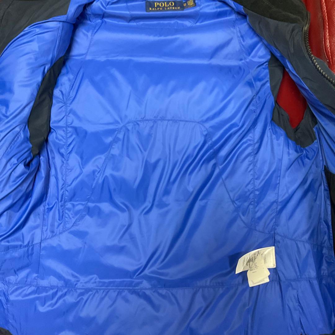 【美品】Polo Ralph Lauren ネイビー ダウンベスト M