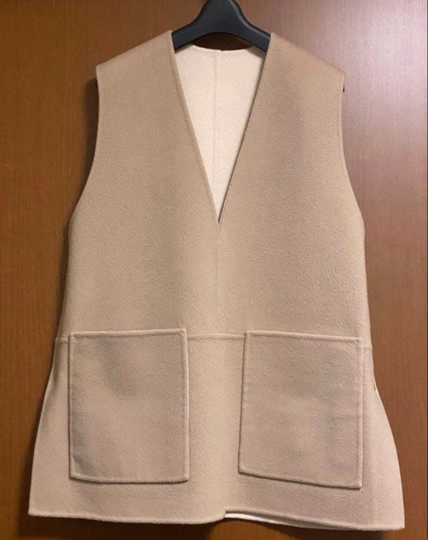 ドゥロワーDrawer ウールリバーコンビベスト　36