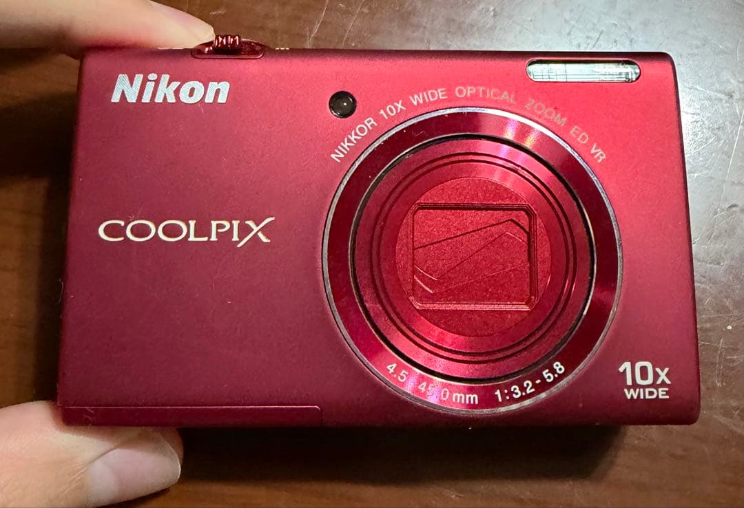(美品)Nikon COOLPIX S6200 レッド