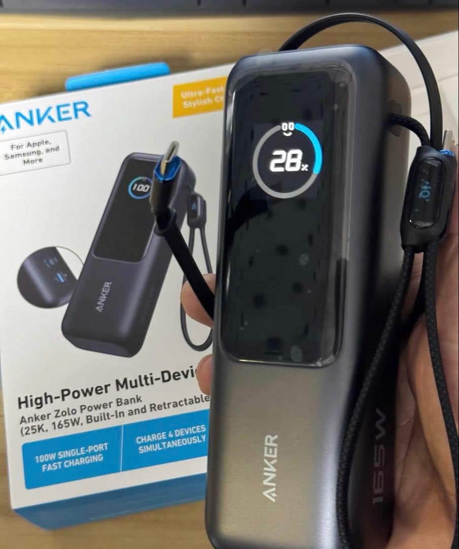 新品未開封Anker Power Bank 25000mAh