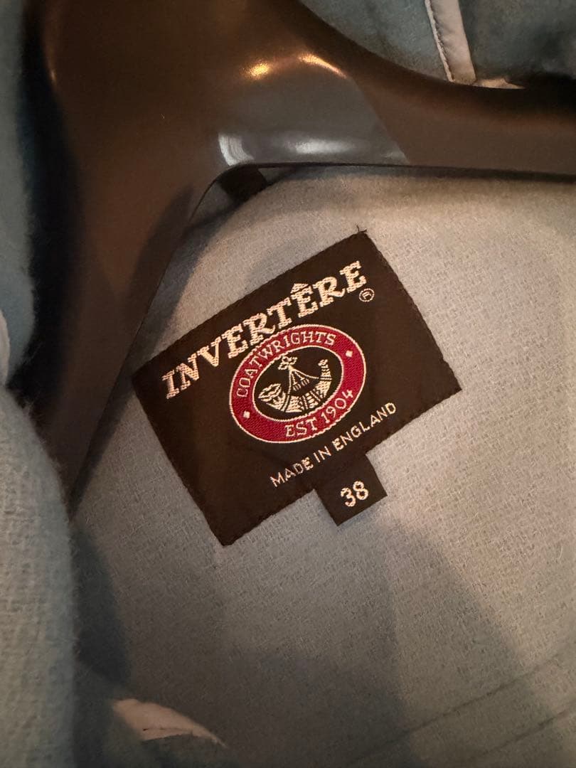 INVERTERE 水色 ダッフルコート 38