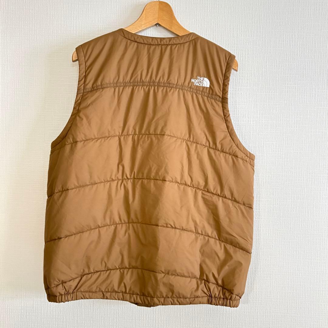 【美品】The North Face メドウウォームベスト　ブラウン L メンズ