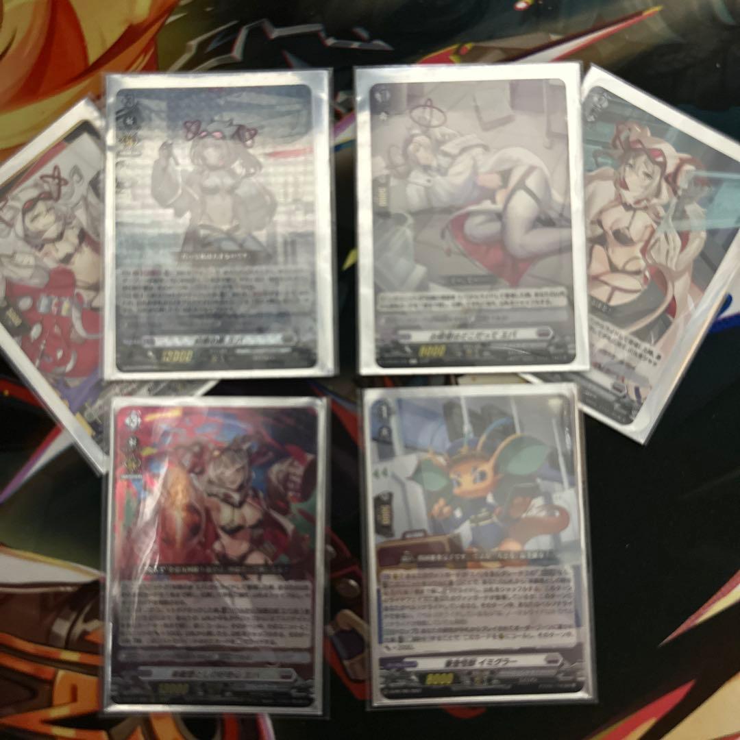 優勝構築　最安価　ヴァンガード エバ デッキ　調整パーツ、2重スリーブ付き