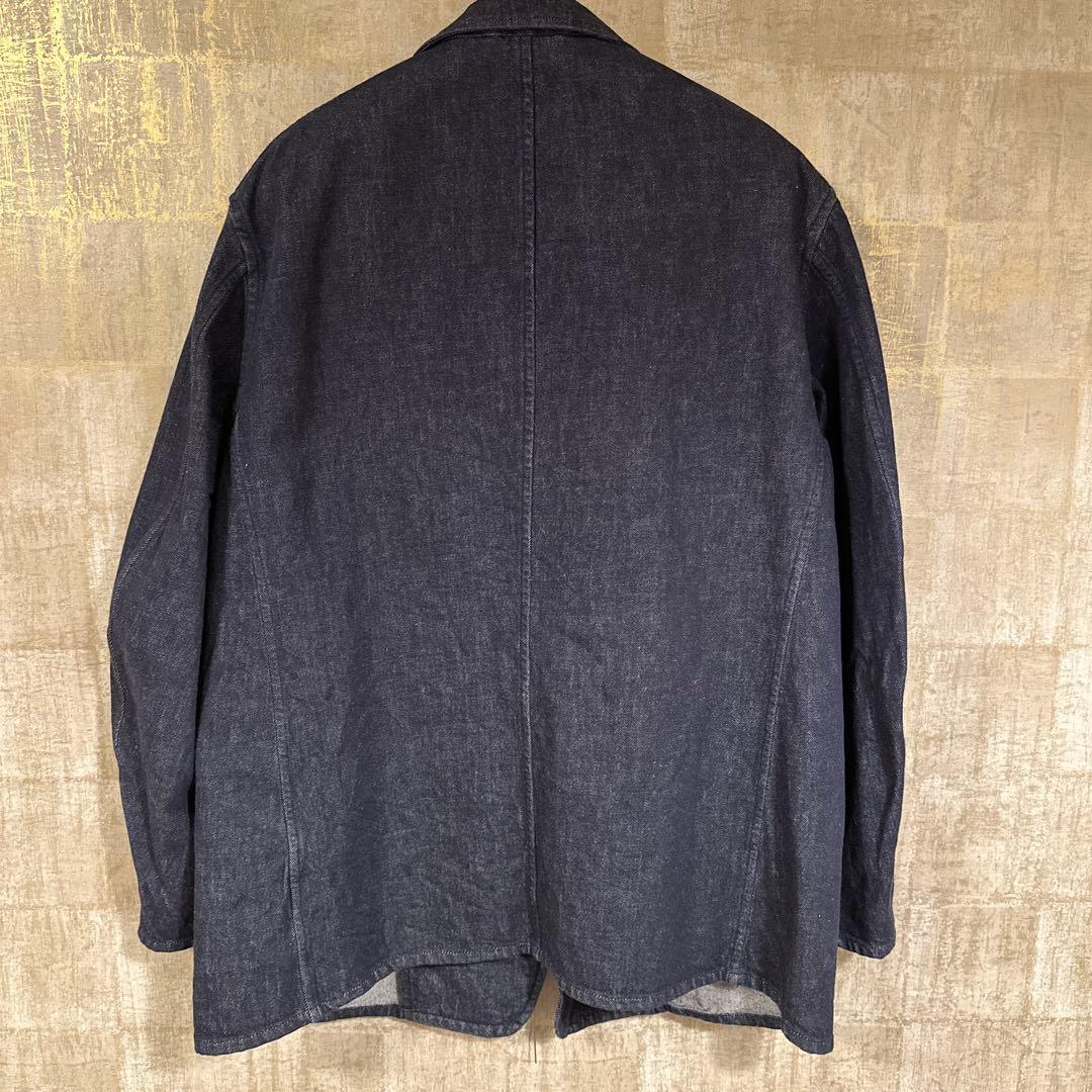 comoli ネイビーデニムジャケット