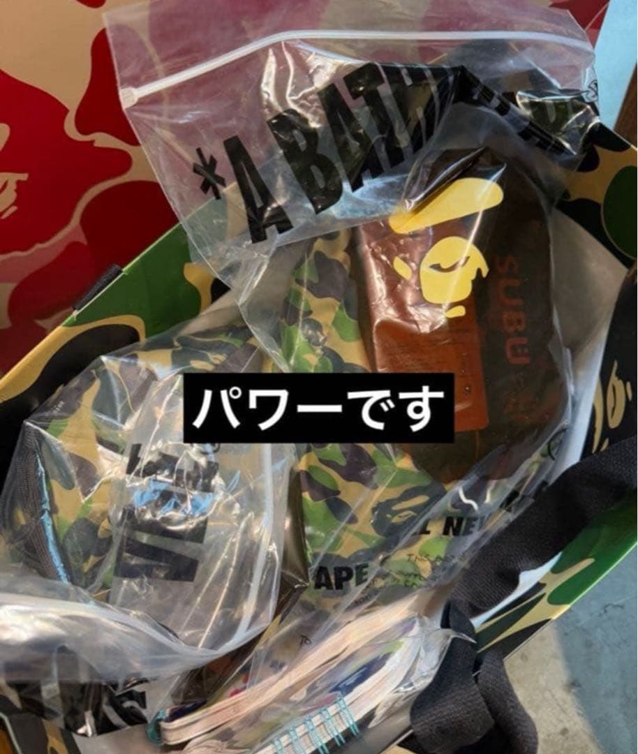 靴 BAPE X SUBU PUFFER SANDALS size M