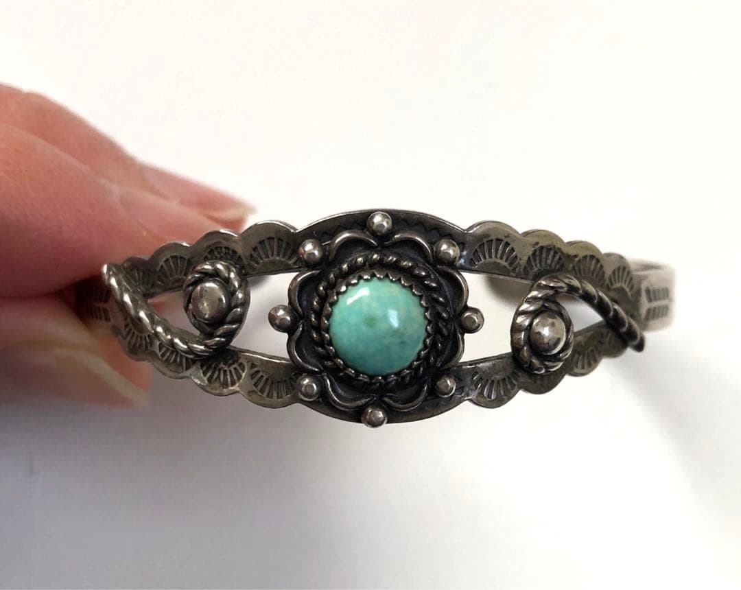 ヴィンテージ 40s 50sフレッドハービー　ナバホ バングル