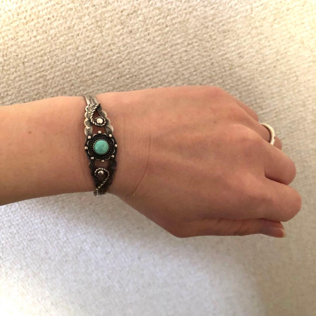ヴィンテージ 40s 50sフレッドハービー　ナバホ バングル