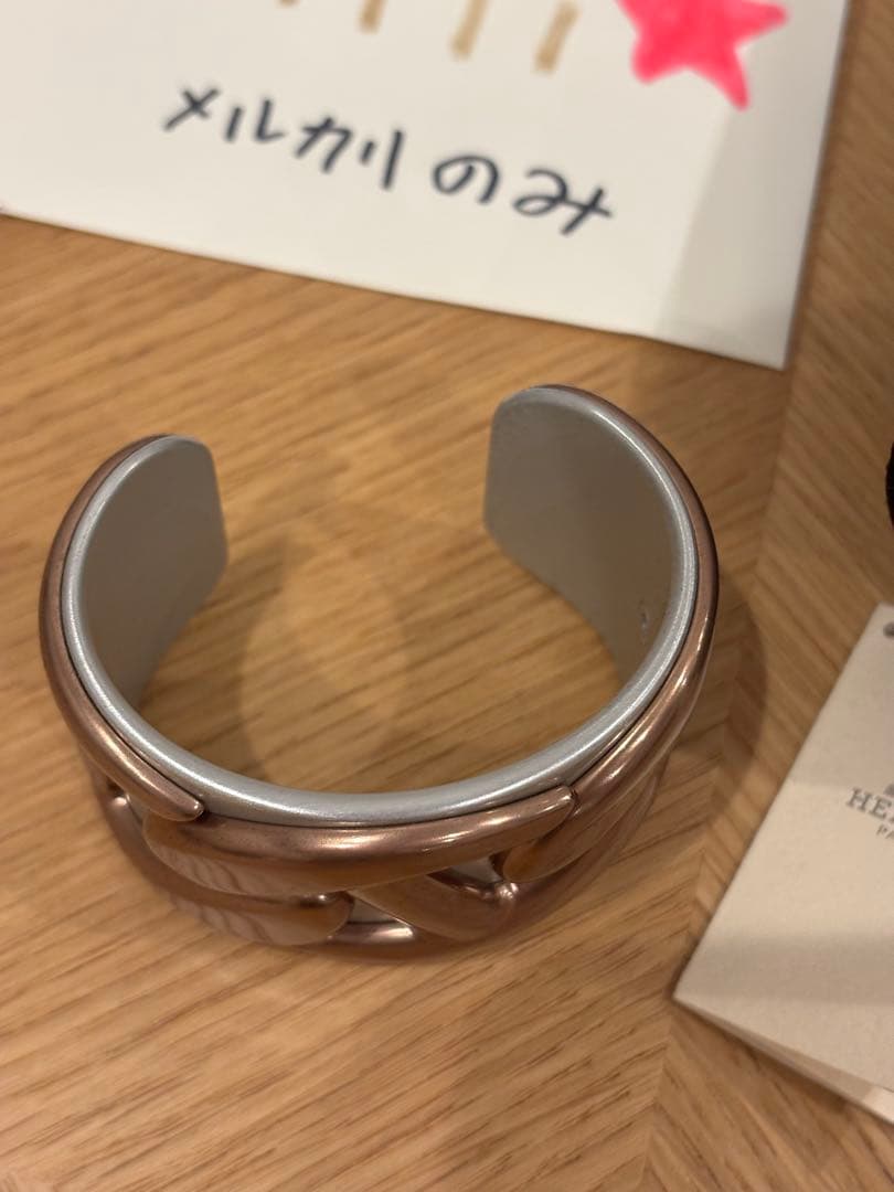 b*y様 HERMES エルメス シェーヌダンクル　バングル　ブレスレット　レデ