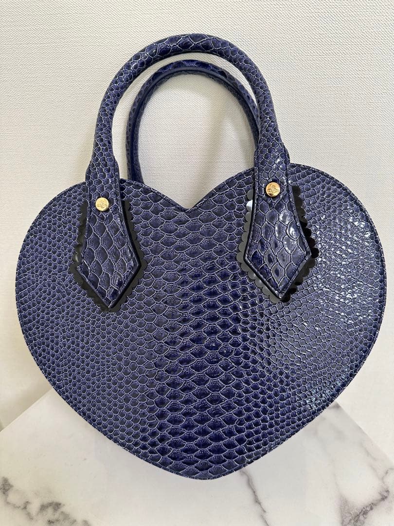 Vivienne Westwood ハートバッグ バイオレット 新品同様