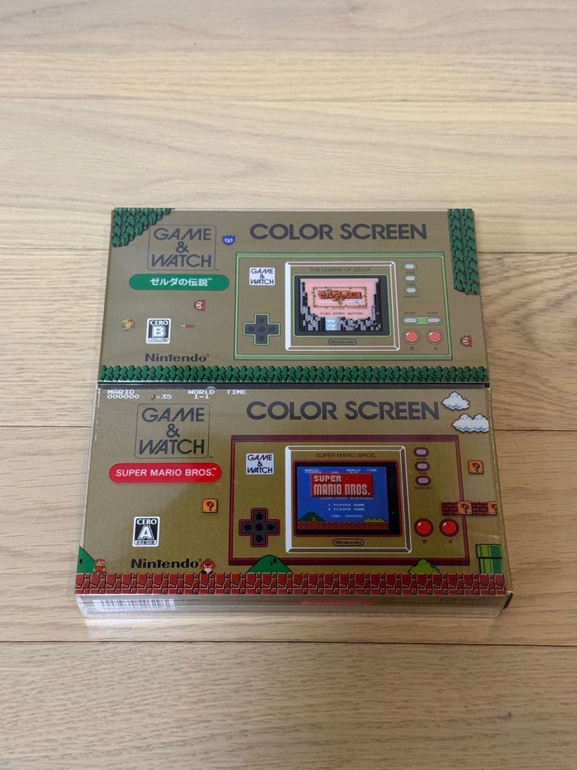 ゲーム&ウォッチ スーパーマリオブラザーズ ＆ ゼルダの伝説