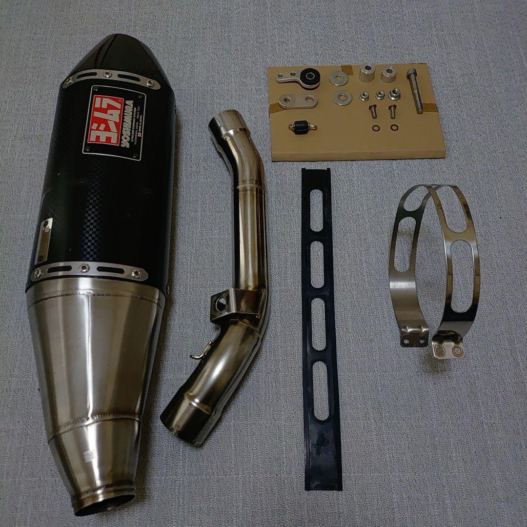 WR250 ヨシムラスリップオンマフラー RS-4J