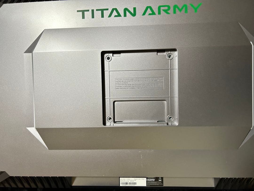 P27A6S WQHD 240hz HDR1000 MiniLEDモニター