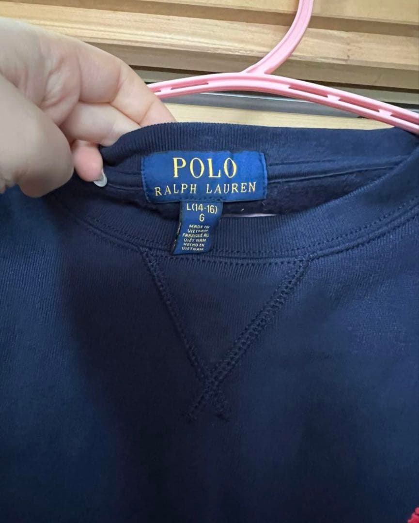 【新品】ラルフローレン　トレーナー　ネイビー　紺