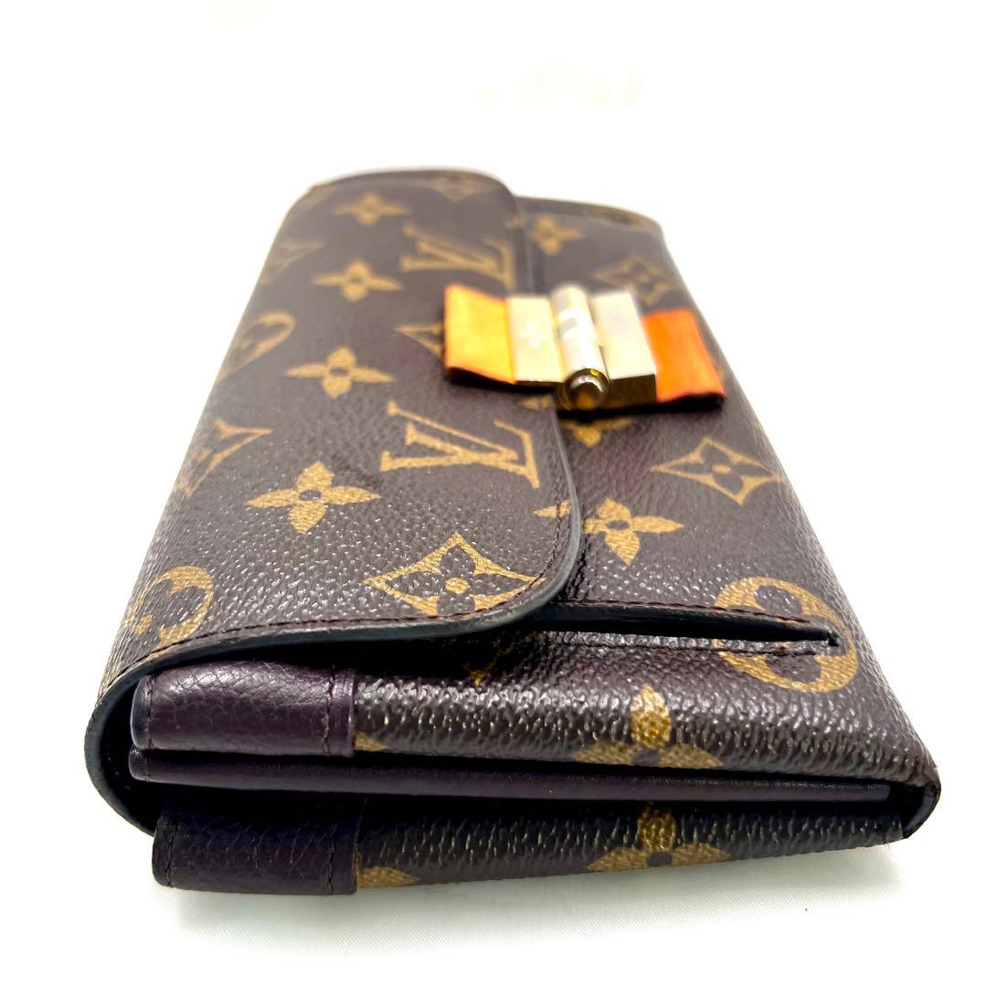 【極美品】 ルイヴィトン ポルトフォイユ エリゼ モノグラム パープル