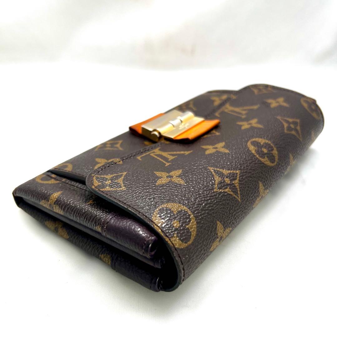 【極美品】 ルイヴィトン ポルトフォイユ エリゼ モノグラム パープル