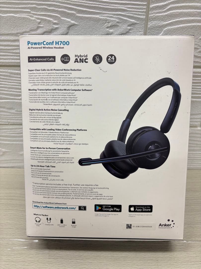 Anker PowerConf H700 ワイヤレスヘッドセット