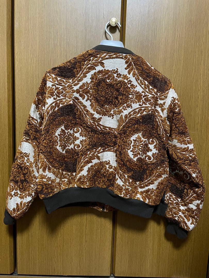【焚き火さま専用】goa ジャガードブルゾン 試着のみ美品
