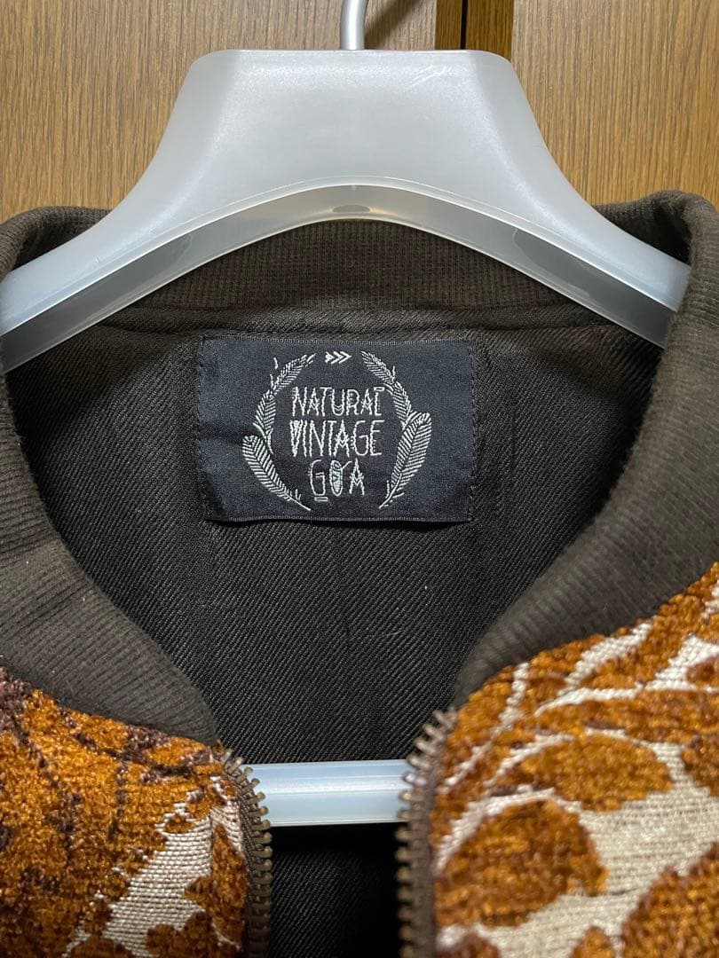 【焚き火さま専用】goa ジャガードブルゾン 試着のみ美品