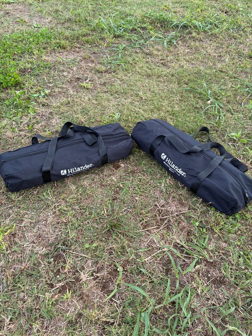 【2脚セット】Hilander ウッドフレームチェア2 ブラック HCT-035