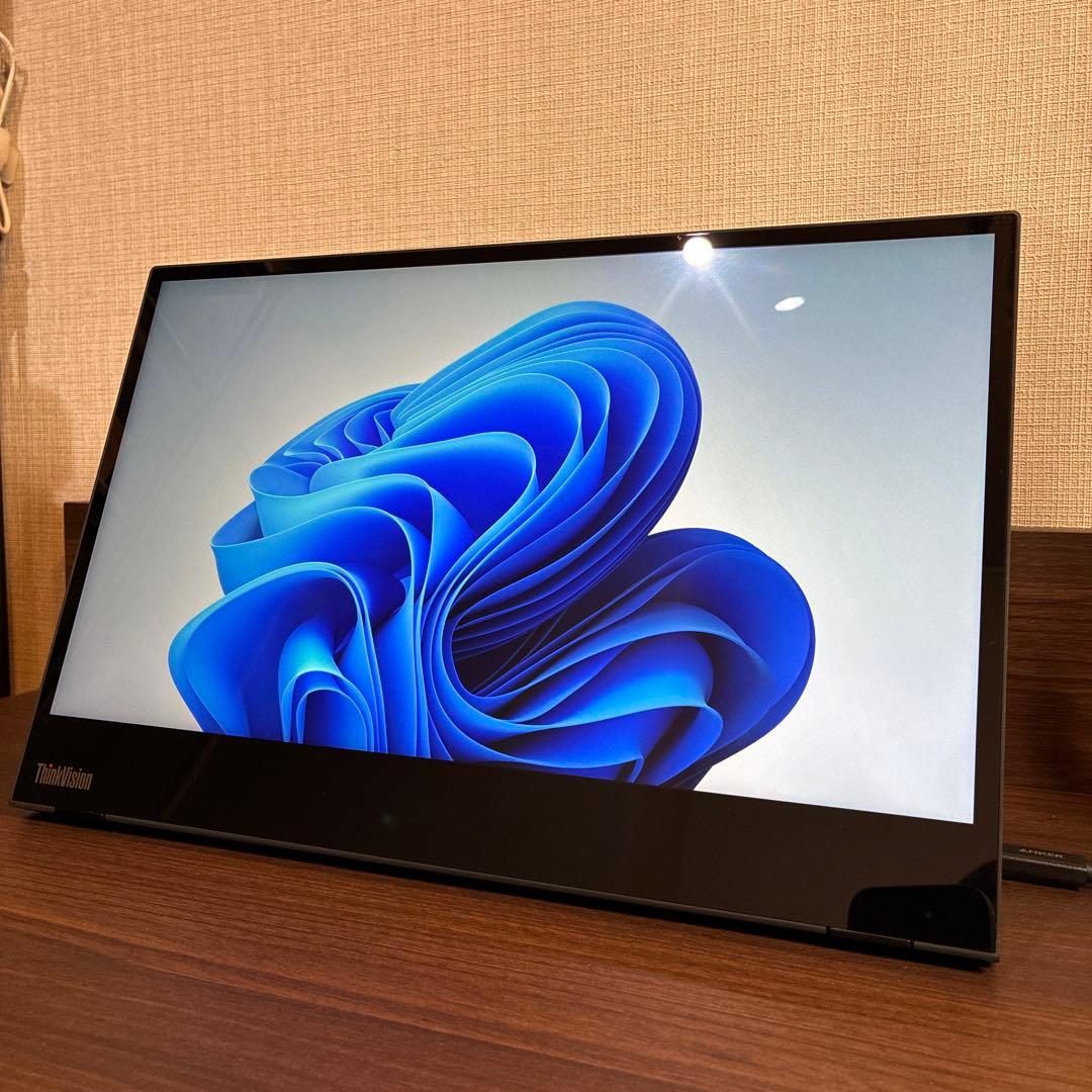 の*む様 ThinkVision M14t フラットパネルモニター 　モバイルモ