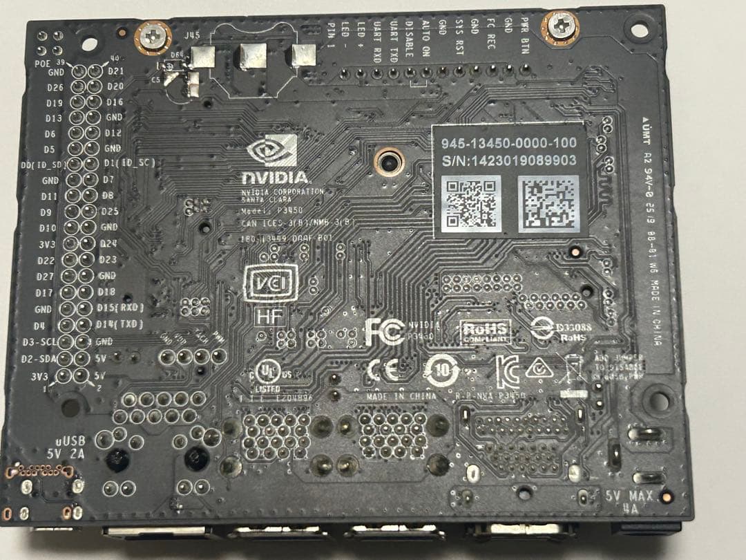 NVIDIA Jetson nano 開発者キット B01