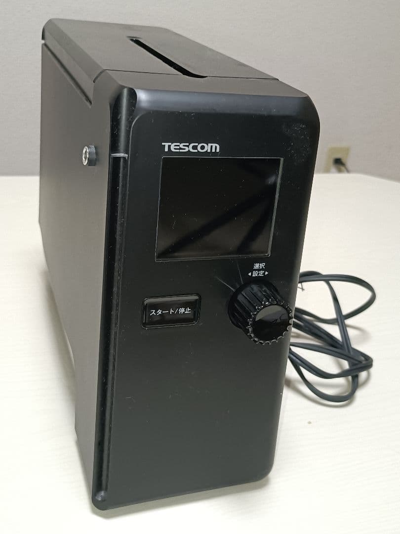 TESCOM 低温調理器 ブラック