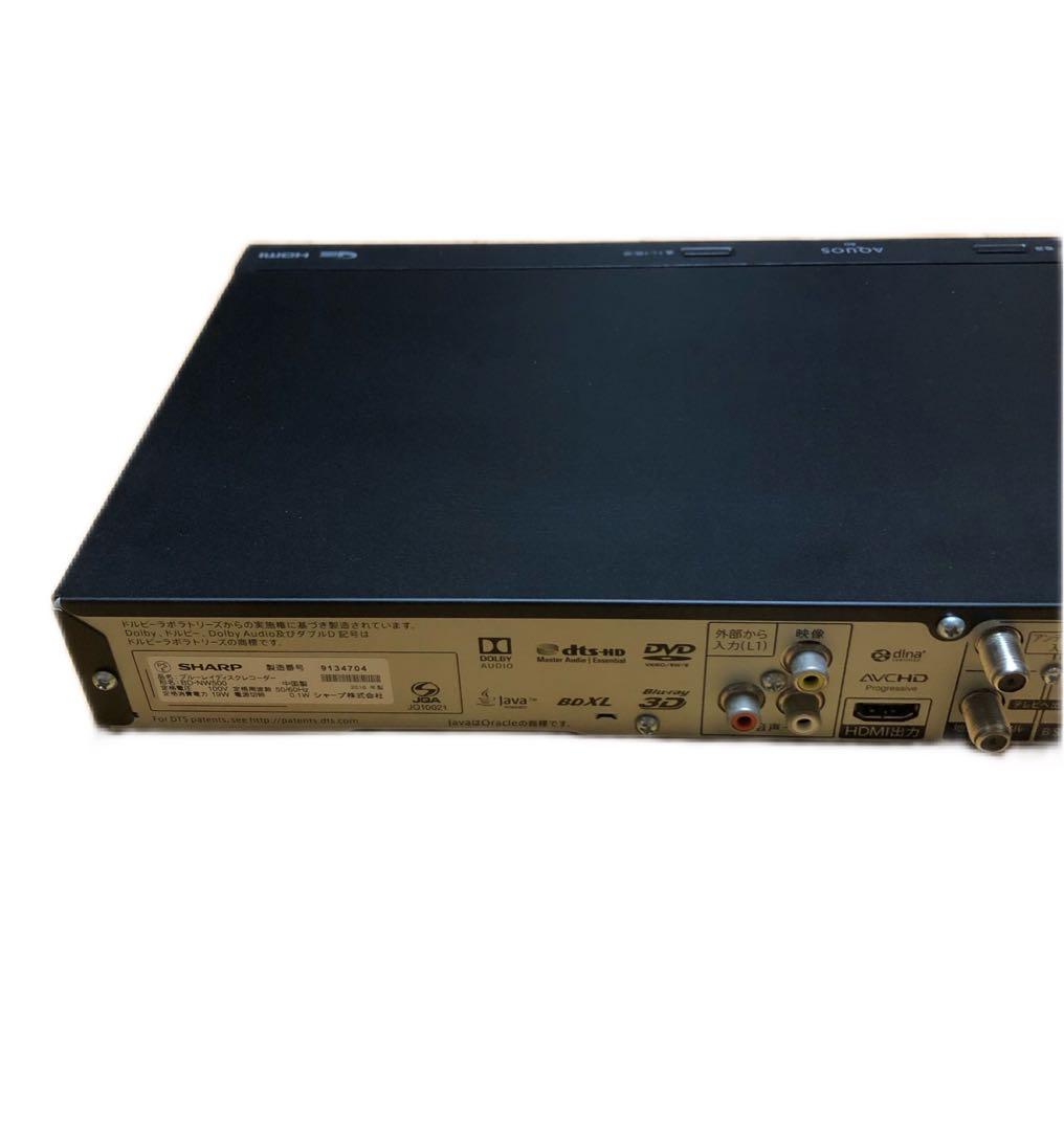 SHARP AQUOS BD-NW500 ブルーレイディスクレコーダー　シャープ